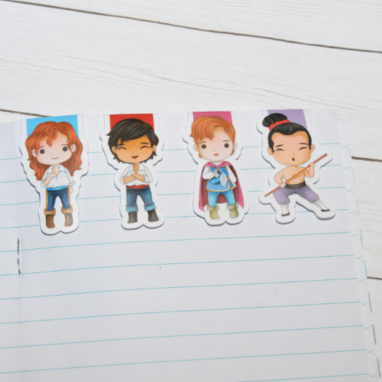 Prince Adam Inspired Beauty & Beast Magnetic Bookmark