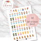 Wizard of Oz Planner Stickers | Life Planner | EC | Erin Condren | Ring | Disc | Personal | Pocket | Dorothy | Character | Movie | Toto