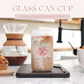 For God So Loved John 3:16 Glass Can Cup