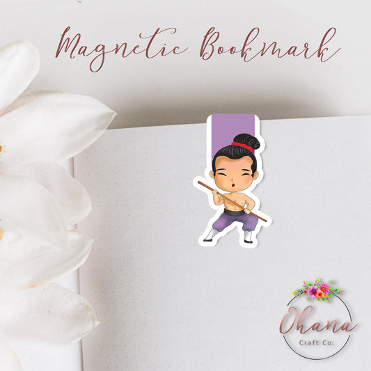 Prince Li Shang Inspired Magnetic Bookmark | Mulan