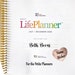 Petite Planner Name Sticker Personalization ECLP EC LifePlanner Small