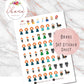 Brave Planner Stickers ~ Magically Inspired  | Life Planner | EC | Erin Condren | Limelife | Inkwell | Happy | Hobo | Pocket | Movie