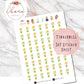 Tinkerbell Planner Stickers ~ Magically Inspired  | Life Planner | EC | Erin Condren | Disc | Ring | Happy | Journal | Scrapbook | Personal