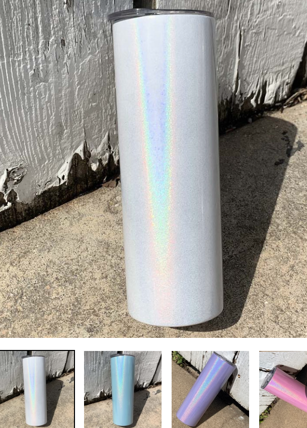 Custom 20 oz Tumbler with Straw