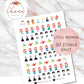 Little Mermaid Planner Sticker ~ Magically Inspired | Life Planner | EC | Erin Condren | Happy | Disc | Ring | Pocket | Hobo | Personal |