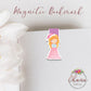 Aurora Sleeping Beauty Inspired Magnetic Bookmark