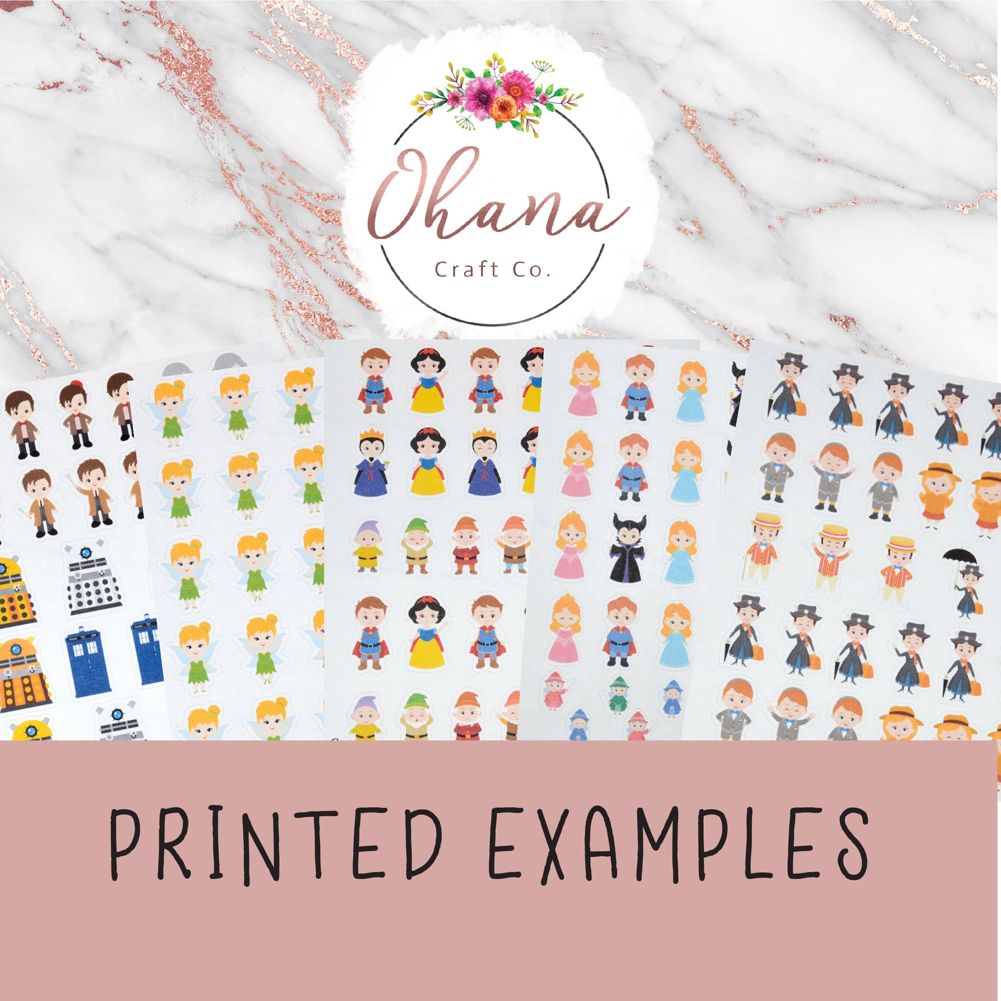 Alice in Wonderland Planner Stickers ~ Magically Inspired | Life Planner | EC | Erin Condren | Limelife | Pocket | Personal | Character