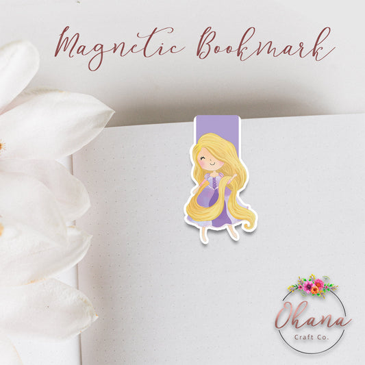 Rapunzel Inspired Magnetic Bookmark