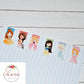 Ariel Mermaid Inspired Magnetic Bookmark