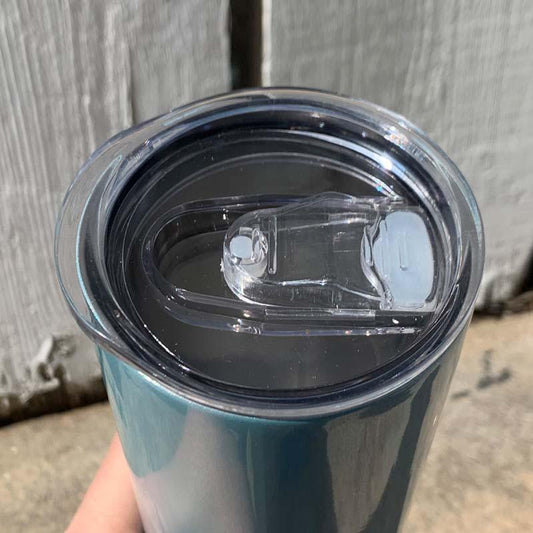 Be Brave Be Bold Watercolor 20 oz Tumbler with Straw