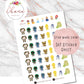 Star Wars Chibis Planner Stickers ~ Magically Inspired  | Life Planner | EC | Erin Condren | Disc | Ring | Journal | Scrapbook | Pocket |