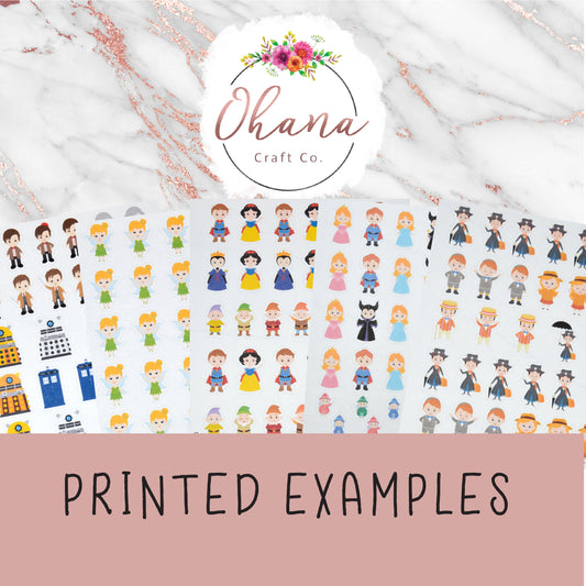 Aladdin Planner Stickers ~ Magically Inspired | Life Planner | EC | Erin Condren | Limelife | Plum | Personal | Pocket | Movie