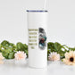Be Alert Lion Scripture 20 oz Tumbler with Straw