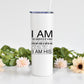 I Am His Daughter Scripture 20 oz Tumbler with Straw