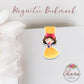 Snow White Inspired Magnetic Bookmark