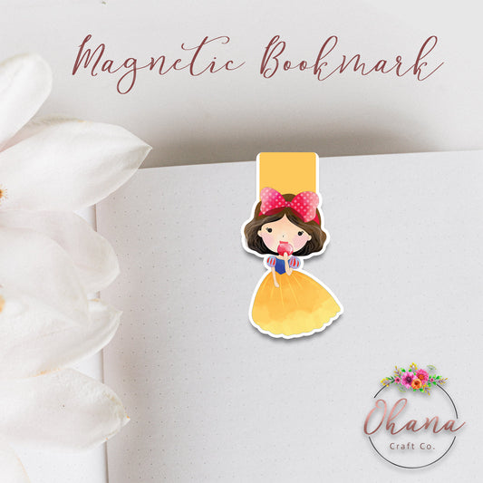 Snow White Inspired Magnetic Bookmark
