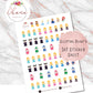Sleeping Beauty Planner Stickers ~ Magically Inspired  | Life Planner | EC | Erin Condren | Disc | Ring | Happy | Personal | Pocket | Hobo |