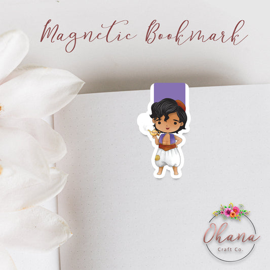Prince Aladdin Inspired Magnetic Bookmark